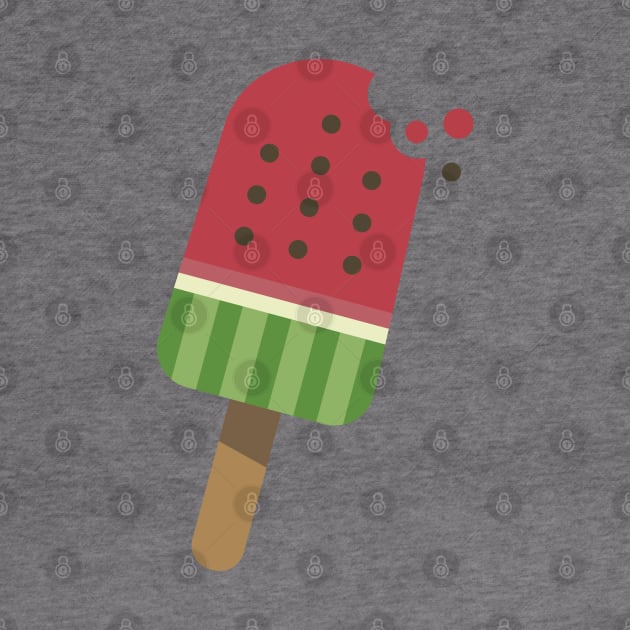 Watermelon Ice Pop by Dellan